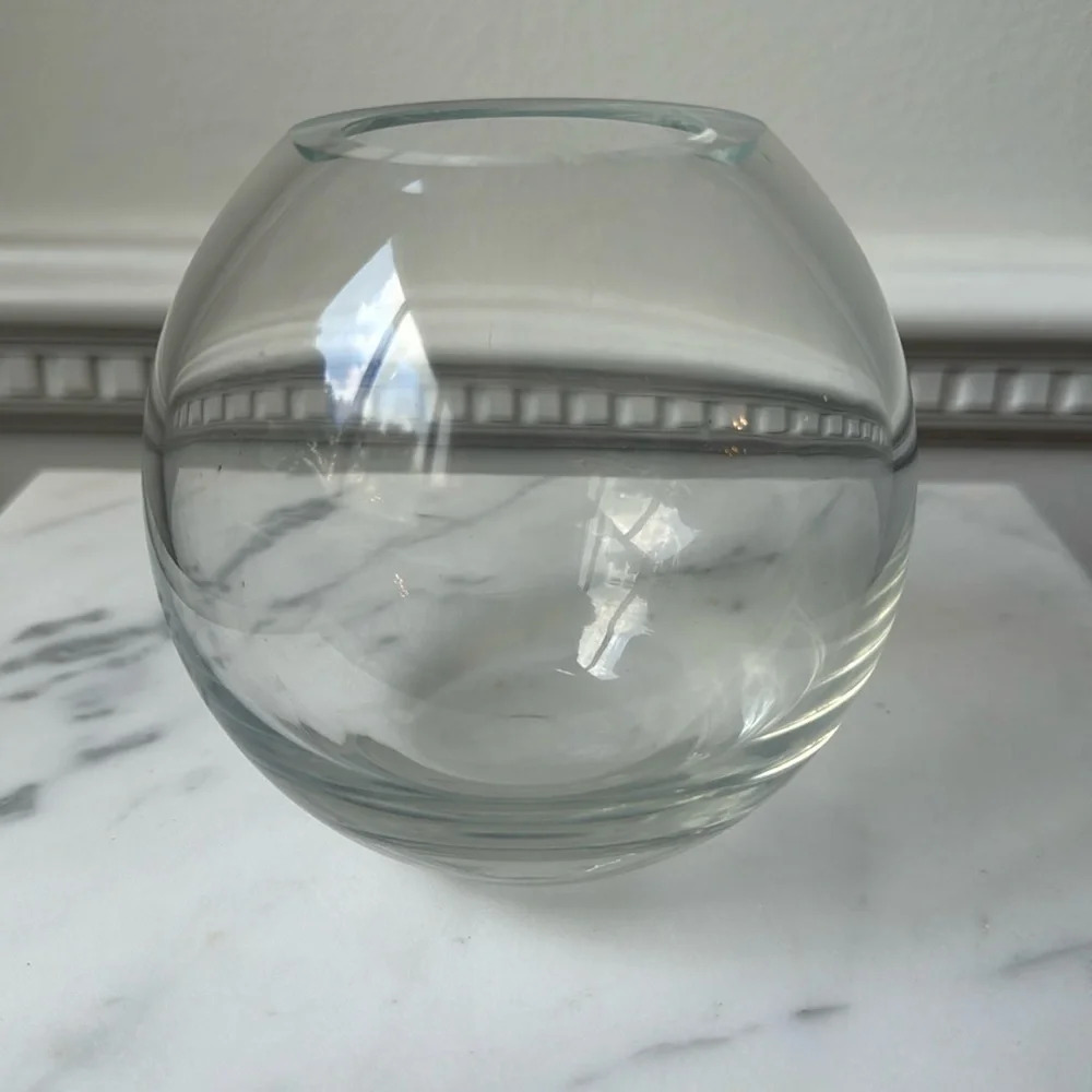 Pottery Barn Tarnow Glass Vase from Poland